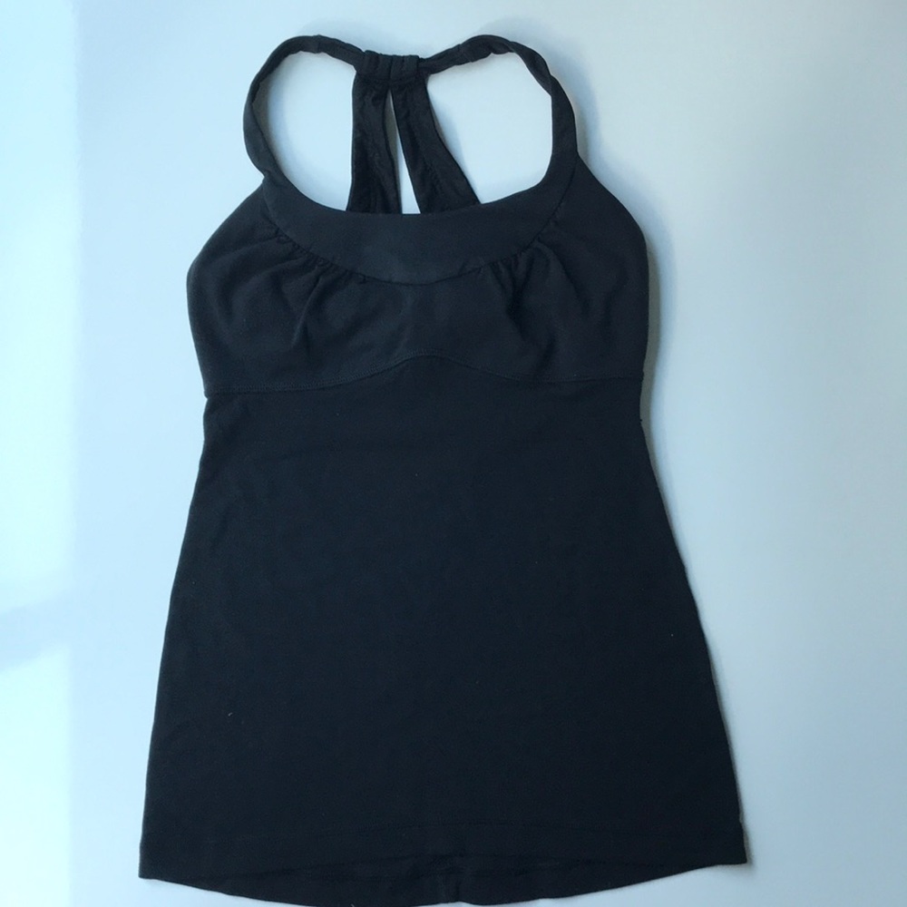 Lululemon Black Halter Tank in Size 4